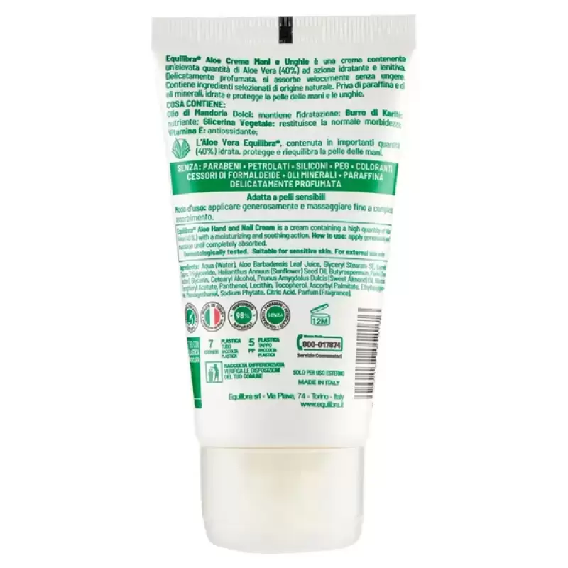 Equilibra Crema de Maini Aloe 75 ml Bax 6 buc.